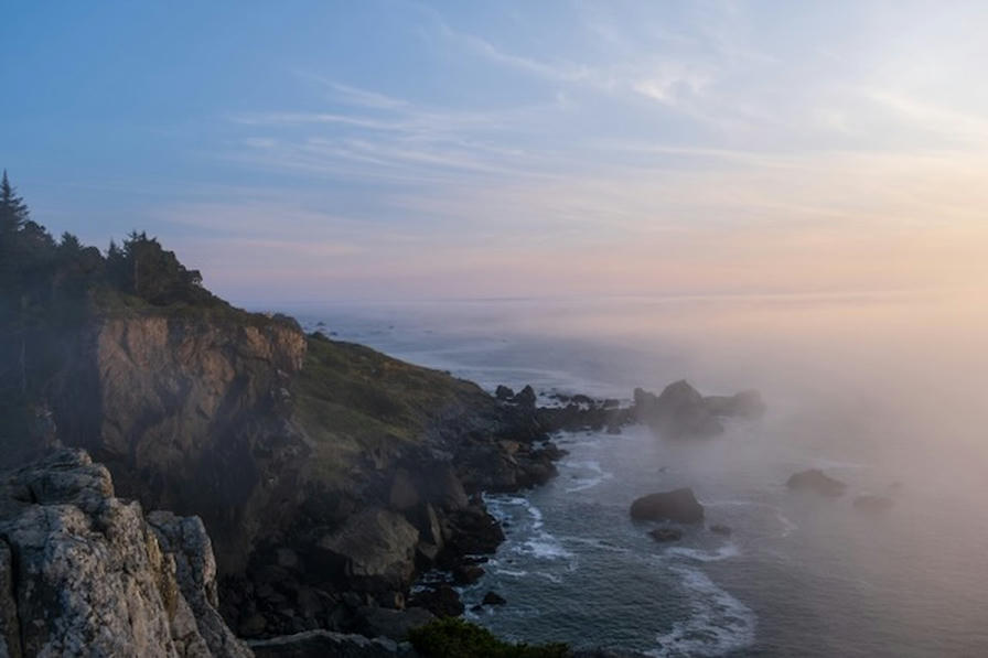 Pacific Coast cliffs