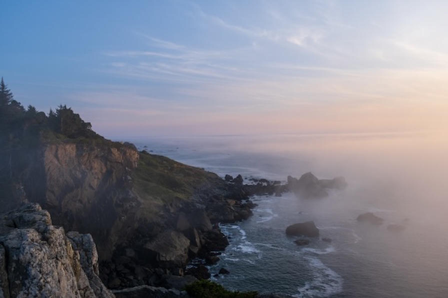 Pacific Coast cliffs