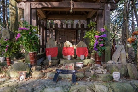 Roadside shrine in Japan